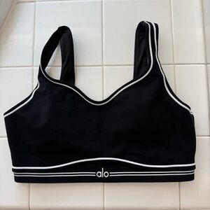 Alo airbrush heart throb bra